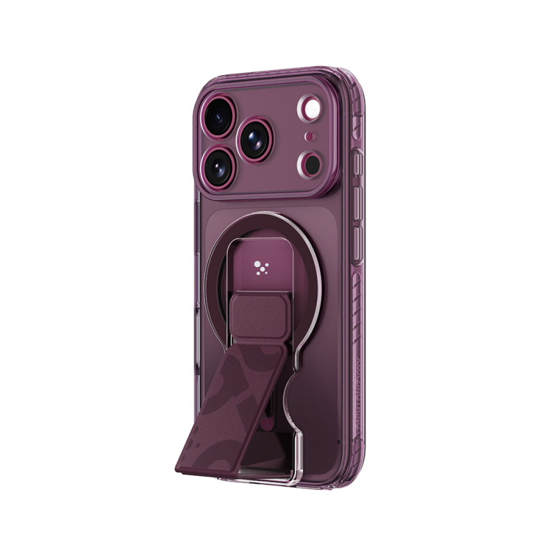 Apple iPhone 18 Pro Max Kılıf M-safe Şarj Özellikli Standlı Amazingthing Titan Pro Grip Stand Serisi Kapak - 8