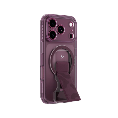 Apple iPhone 18 Pro Max Kılıf M-safe Şarj Özellikli Standlı Amazingthing Titan Pro Grip Stand Serisi Kapak - 9