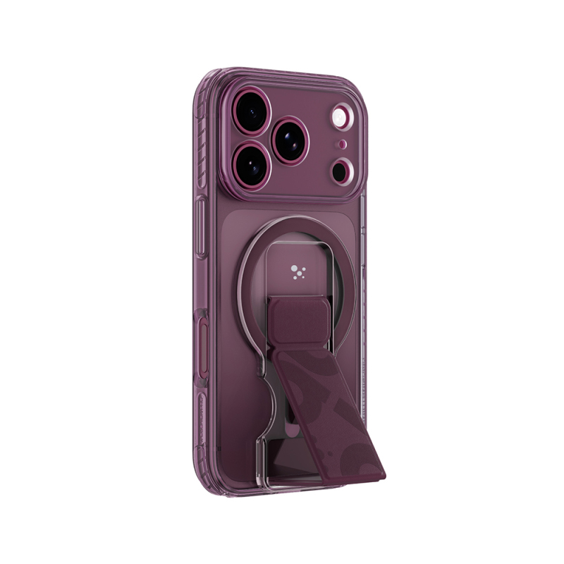 Apple iPhone 18 Pro Max Kılıf M-safe Şarj Özellikli Standlı Amazingthing Titan Pro Grip Stand Serisi Kapak - 9