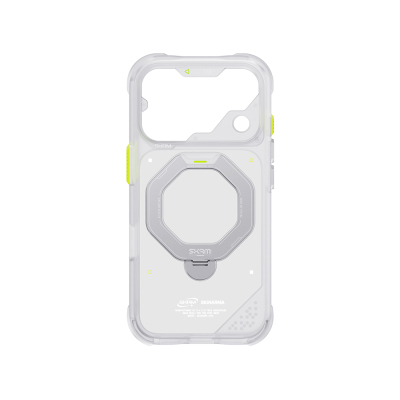 Apple iPhone 18 Pro Max Kılıf M-safe Şarj Özellikli Standlı Skinarma Saturn Kapak - 26