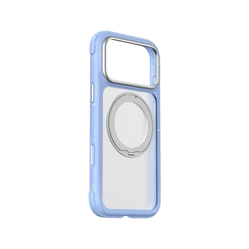 Apple iPhone 18 Pro Max Kılıf M-safe Şarj Özellikli Wiwu AA-203 AeroArmor Ultra Serisi Airbag Tasarımlı Standlı Kapak - 5