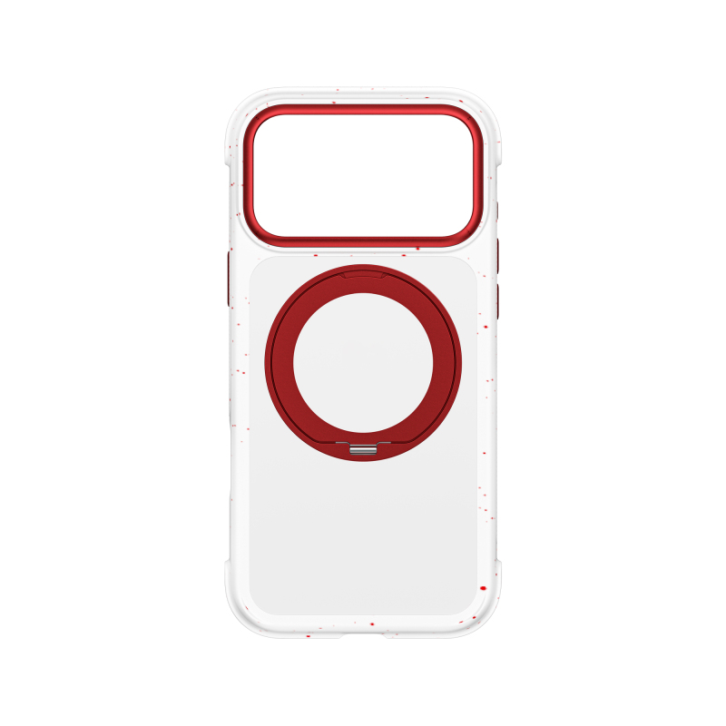 Apple iPhone 18 Pro Max Kılıf M-safe Şarj Özellikli Wiwu AA-203 AeroArmor Ultra Serisi Airbag Tasarımlı Standlı Kapak - 17