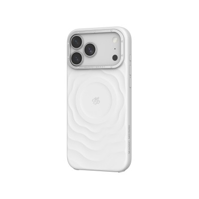 Apple iPhone 18 Pro Max Kılıf M-safe Şarj Özellikli Wiwu Magic Merry Blossom Drift Serisi Kapak - 6