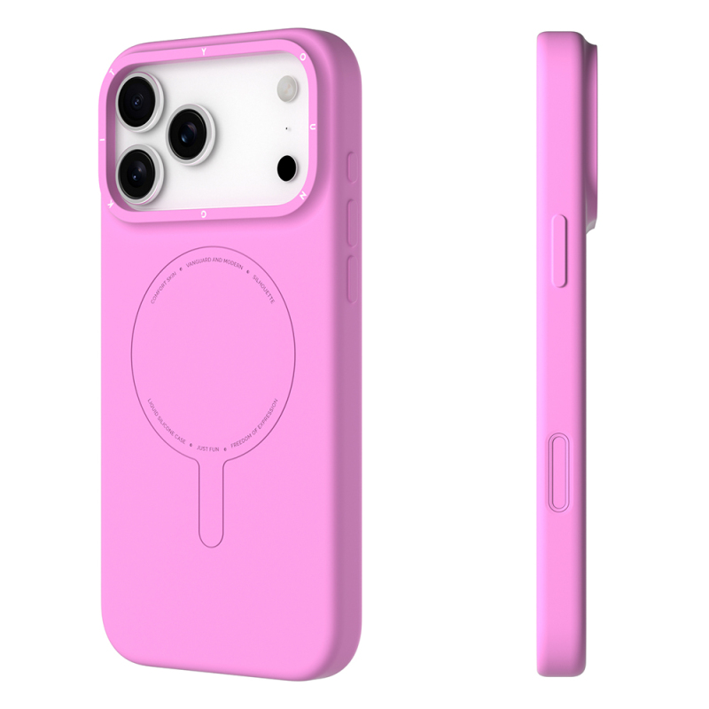 Apple iPhone 18 Pro Max Kılıf M-Safe Şarj Özellikli Youngkit Morandi Serisi Kapak - 24