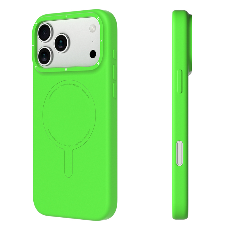 Apple iPhone 18 Pro Max Kılıf M-Safe Şarj Özellikli Youngkit Morandi Serisi Kapak - 38