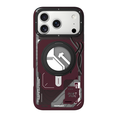 Apple iPhone 18 Pro Max Kılıf M-safe Şarj Özellikli Youngkit Starship Serisi Kapak - 2