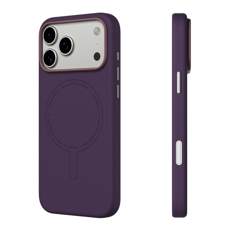 Apple iPhone 18 Pro Max Kılıf M-Safe Şarj Özellikli Youngkit Vela Serisi Kapak - 6
