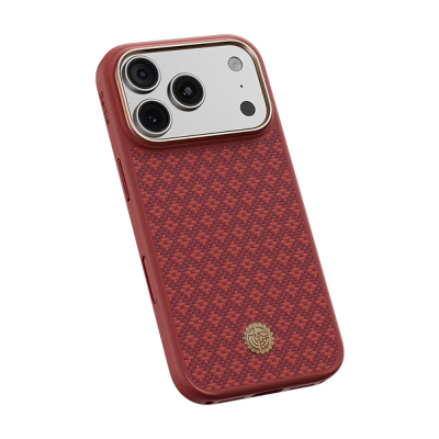 Apple iPhone 18 Pro Max Kılıf M-Safe Şarj Özellikli Yükseltilmiş Kamera Çerçeveli Benks ArmorPro ArmorGrid Serisi Kevlar Karbon Kapak - 3