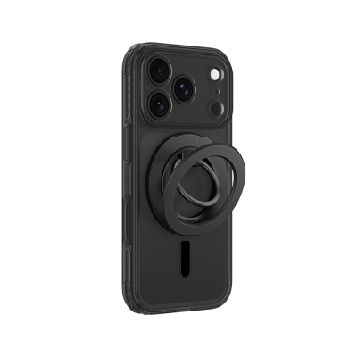 Apple iPhone 18 Pro Max Kılıf M-safe Şarj Özellikli Yüzük Standlı Amazingthing Titan Pro Grip Ring Serisi Kapak - 6