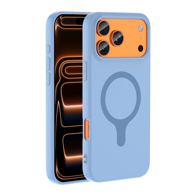 Apple iPhone 18 Pro Max Kılıf M-Safe Şarj Özellikli Zore Aris Silikon Kapak - 8