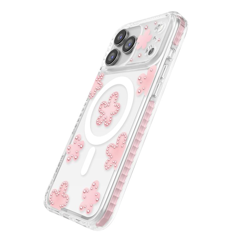 Apple iPhone 18 Pro Max Kılıf M-Safe Şarj Özellikli Zore Paris Elvo Sert PC Kapak - 18