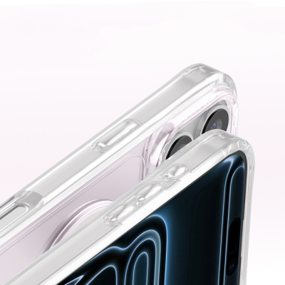 Apple iPhone 18 Pro Max Kılıf M-Safe Şarj Özellikli Zore Paris Mova Sert PC Kapak - 32