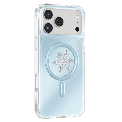 Apple iPhone 18 Pro Max Kılıf M-Safe Şarj Özellikli Zore Paris Mova Sert PC Kapak - 2