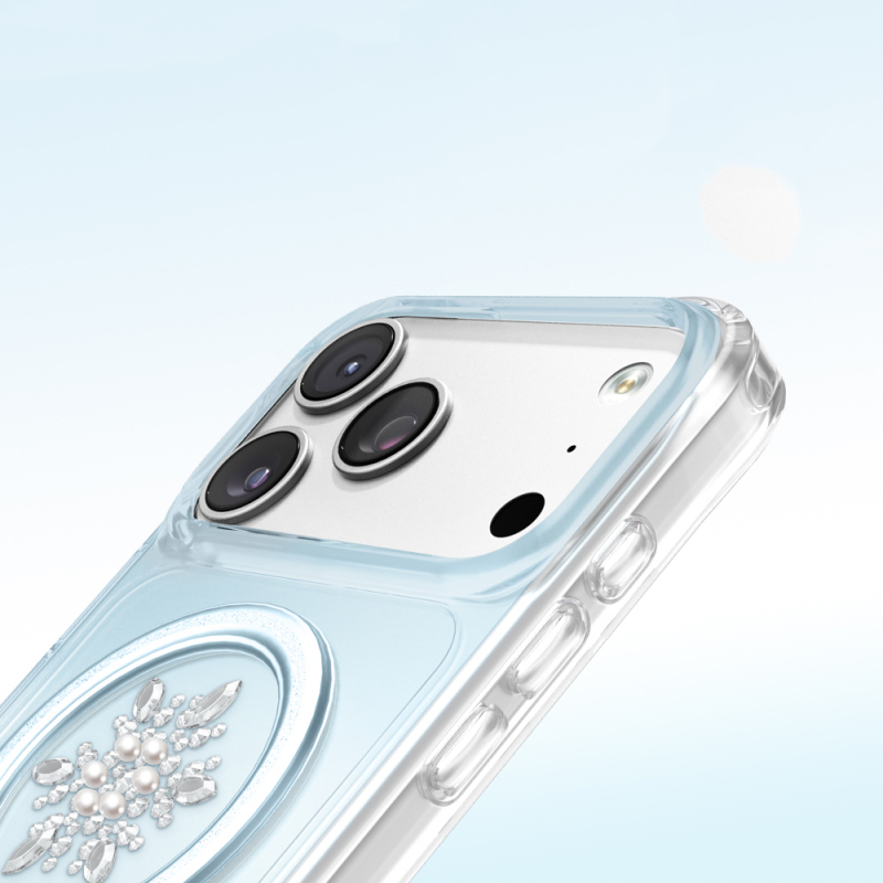 Apple iPhone 18 Pro Max Kılıf M-Safe Şarj Özellikli Zore Paris Mova Sert PC Kapak - 26