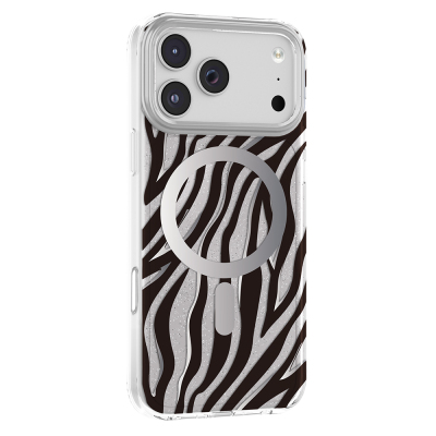 Apple iPhone 18 Pro Max Kılıf M-Safe Şarj Özellikli Zore Paris Veyro TPU Kapak - 2