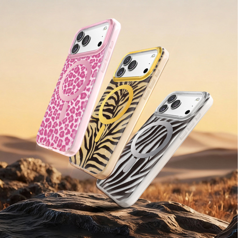 Apple iPhone 18 Pro Max Kılıf M-Safe Şarj Özellikli Zore Paris Veyro TPU Kapak - 4