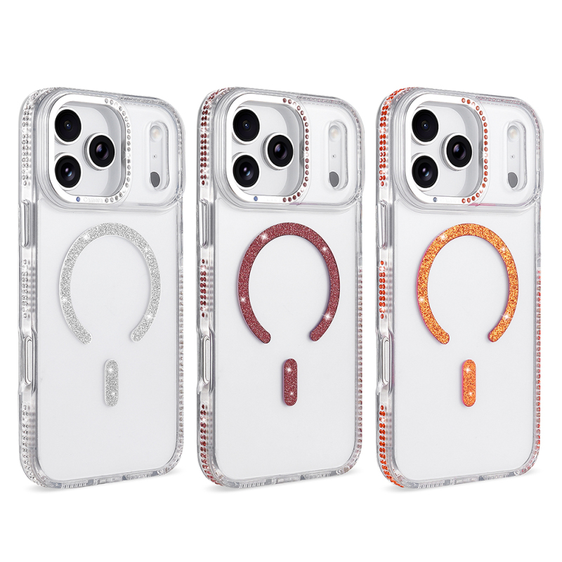 Apple iPhone 18 Pro Max Kılıf M-safe Şarj Özellikli Zore Tera Silikon Kapak - 4