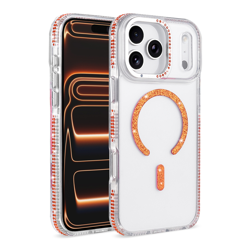 Apple iPhone 18 Pro Max Kılıf M-safe Şarj Özellikli Zore Tera Silikon Kapak - 1