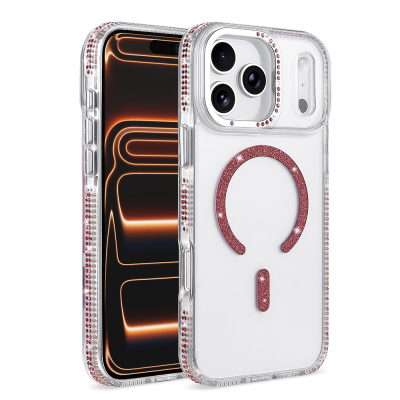 Apple iPhone 18 Pro Max Kılıf M-safe Şarj Özellikli Zore Tera Silikon Kapak - 3