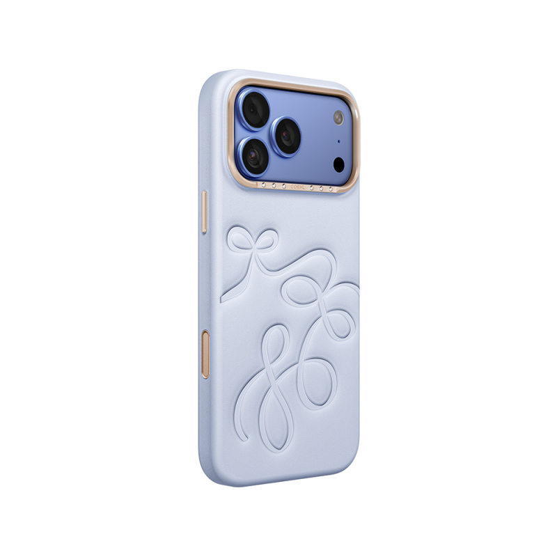 Apple iPhone 18 Pro Max Kılıf Oyma Desenli Arka Yüzey Coehl Cloude Kapak - 5