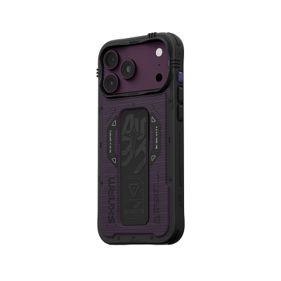 Apple iPhone 18 Pro Max Kılıf SkinArma M-safe Şarj Özellikli Airbag Tasarımlı Standlı Phantom Kapak - 6