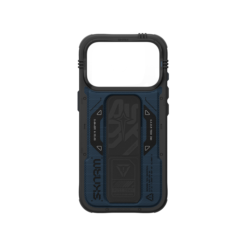 Apple iPhone 18 Pro Max Kılıf SkinArma M-safe Şarj Özellikli Airbag Tasarımlı Standlı Phantom Kapak - 17