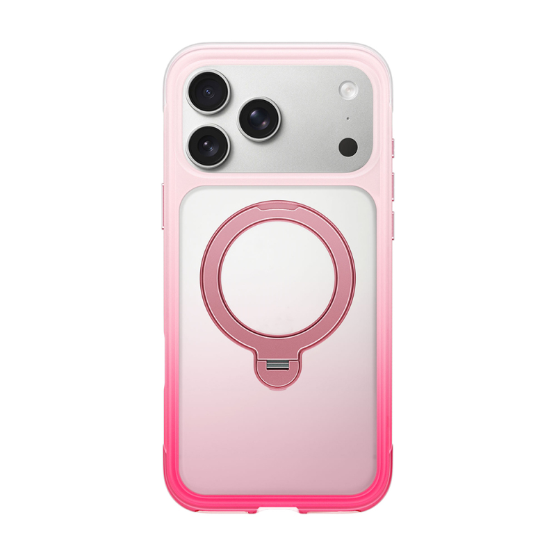 Apple iPhone 18 Pro Max Kılıf Wiwu AS-204 AeroShield Aurora Ultra Serisi M-safe Şarj Özellikli Airbag Tasarımlı Standlı Kapak - 8