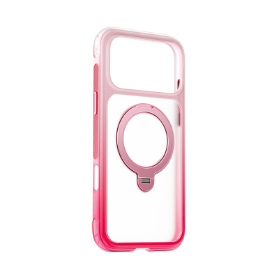 Apple iPhone 18 Pro Max Kılıf Wiwu AS-204 AeroShield Aurora Ultra Serisi M-safe Şarj Özellikli Airbag Tasarımlı Standlı Kapak - 3
