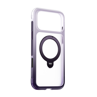 Apple iPhone 18 Pro Max Kılıf Wiwu AS-204 AeroShield Aurora Ultra Serisi M-safe Şarj Özellikli Airbag Tasarımlı Standlı Kapak - 21