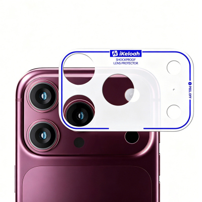 Apple iPhone 18 Pro Max Mohseven Pet Film Kamera Çerçeve Koruyucu - 3