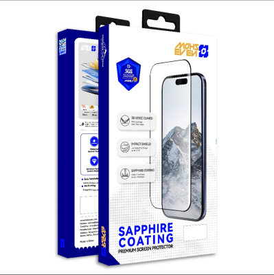 Apple iPhone 18 Pro Mohseven M7 HD Sapphire Coating Temperli Cam Ekran Koruyucu + Hizalama Aparatı - 6