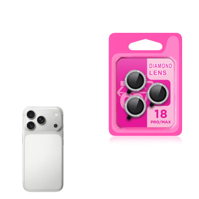 Apple iPhone 18 Pro Zore CL-06 Kamera Lens Koruyucu - 1