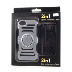 Apple iPhone 5 Case Zore 2 in 1 Arm Band - 8