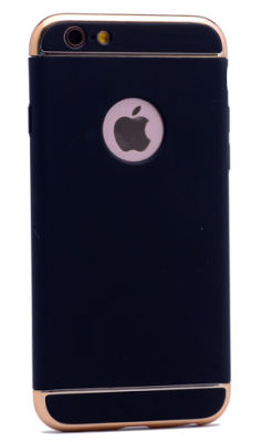 Apple iPhone 5 Kılıf Zore 3 Parçalı Rubber Kapak - 1
