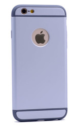 Apple iPhone 5 Kılıf Zore 3 Parçalı Rubber Kapak - 11