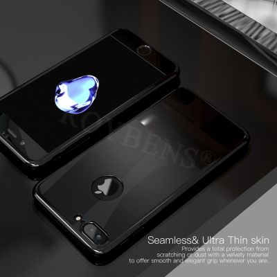 Apple iPhone 5 Kılıf 360 Aynalı Voero Koruma - 10