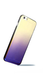 Apple iPhone 5 Kılıf Zore Renkli Transparan Kapak - 1
