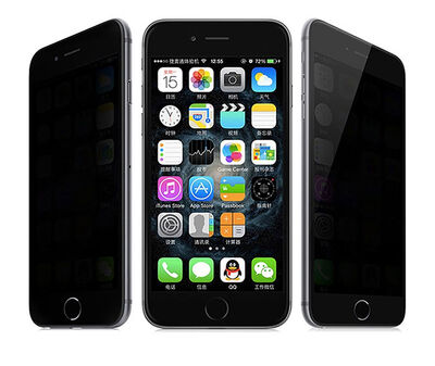 Apple iPhone 6 Davin 5D Privacy Cam Ekran Koruyucu - 3