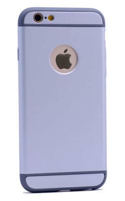 Apple iPhone 6 Kılıf Zore 3 Parçalı Rubber Kapak - 10