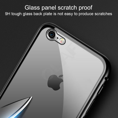 Apple iPhone 6 Kılıf Zore Devrim Mıknatıslı Cam Kapak - 7
