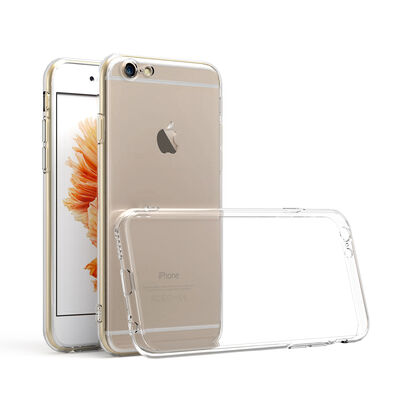 Apple iPhone 6 Kılıf Zore Kamera Korumalı Süper Silikon Kapak - 1