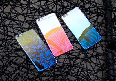Apple iPhone 6 Kılıf Zore Renkli Transparan Kapak - 6
