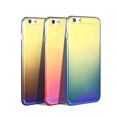 Apple iPhone 6 Kılıf Zore Renkli Transparan Kapak - 7