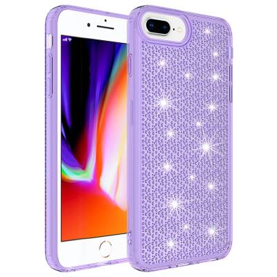 Apple iPhone 6 Plus Case With Airbag Shiny Design Zore Snow Cover - 3