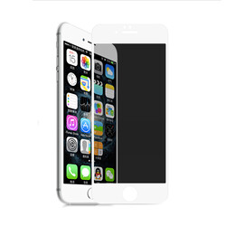 Apple iPhone 6 Plus Davin 5D Privacy Cam Ekran Koruyucu - 1