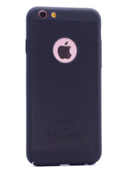 Apple iPhone 6 Plus Kılıf Zore Delikli Rubber Kapak - 3