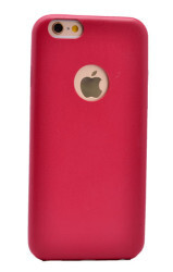 Apple iPhone 6 Plus Kılıf Zore 1-1 Deri Soft Kapak - 10
