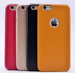 Apple iPhone 6 Plus Kılıf Zore 1-1 Deri Soft Kapak - 2
