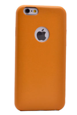 Apple iPhone 6 Plus Kılıf Zore 1-1 Deri Soft Kapak - 9