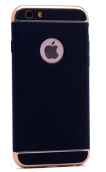 Apple iPhone 6 Plus Kılıf Zore 3 Parçalı Rubber Kapak - 6